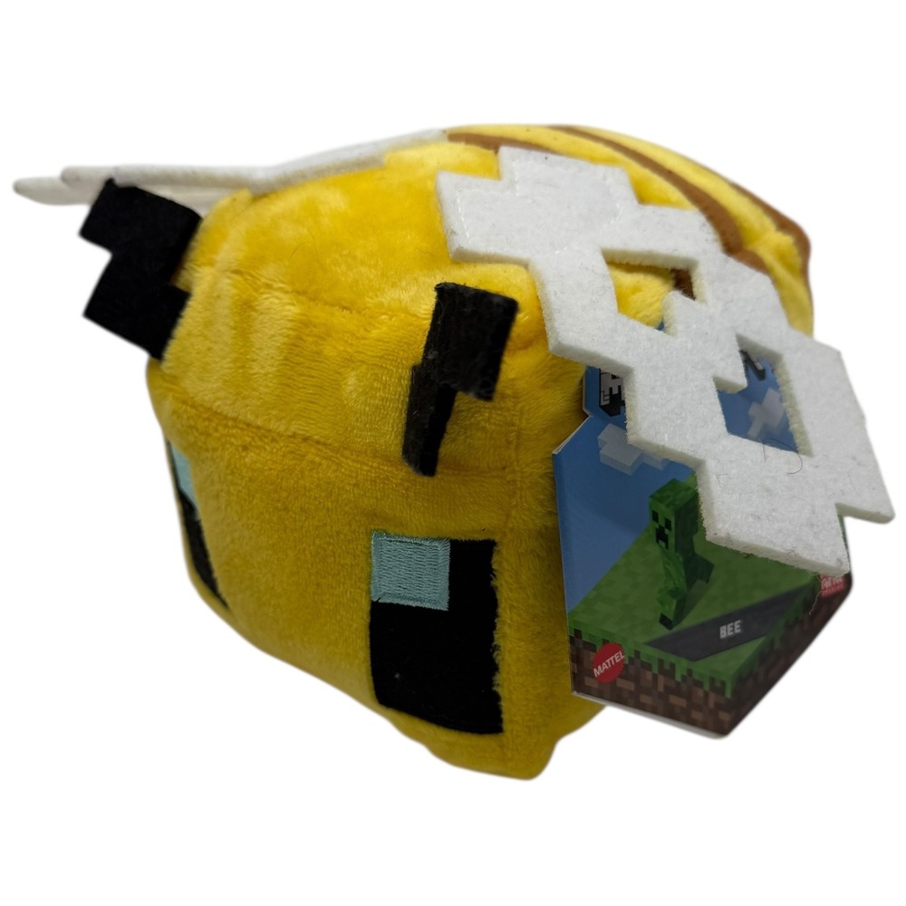 Mattel Minecraft Bee Plush Stuffed‎ Animal Toy New with Tags 2021